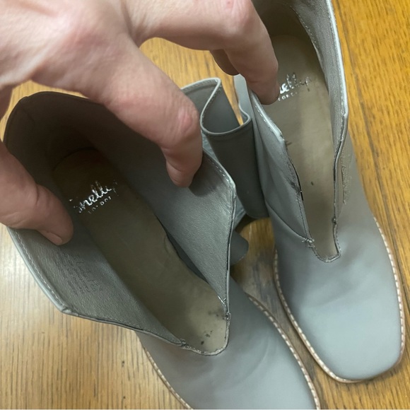 Shellys  London grey Alizia Anthropologie booties 8.5 - Picture 9 of 15